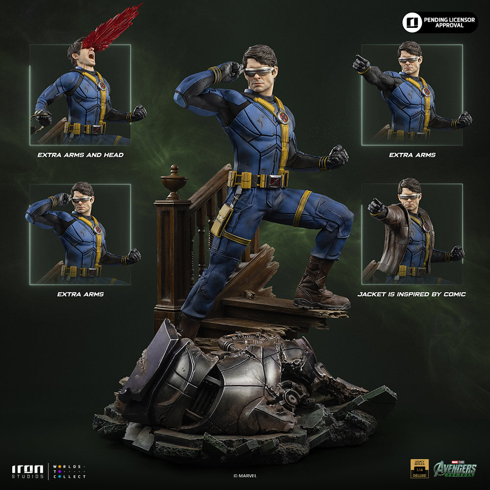 Pre-Order - Statue Cyclops Deluxe ver. - Avengers: Doomsday - Legacy Replica 1/4 - Iron Studios