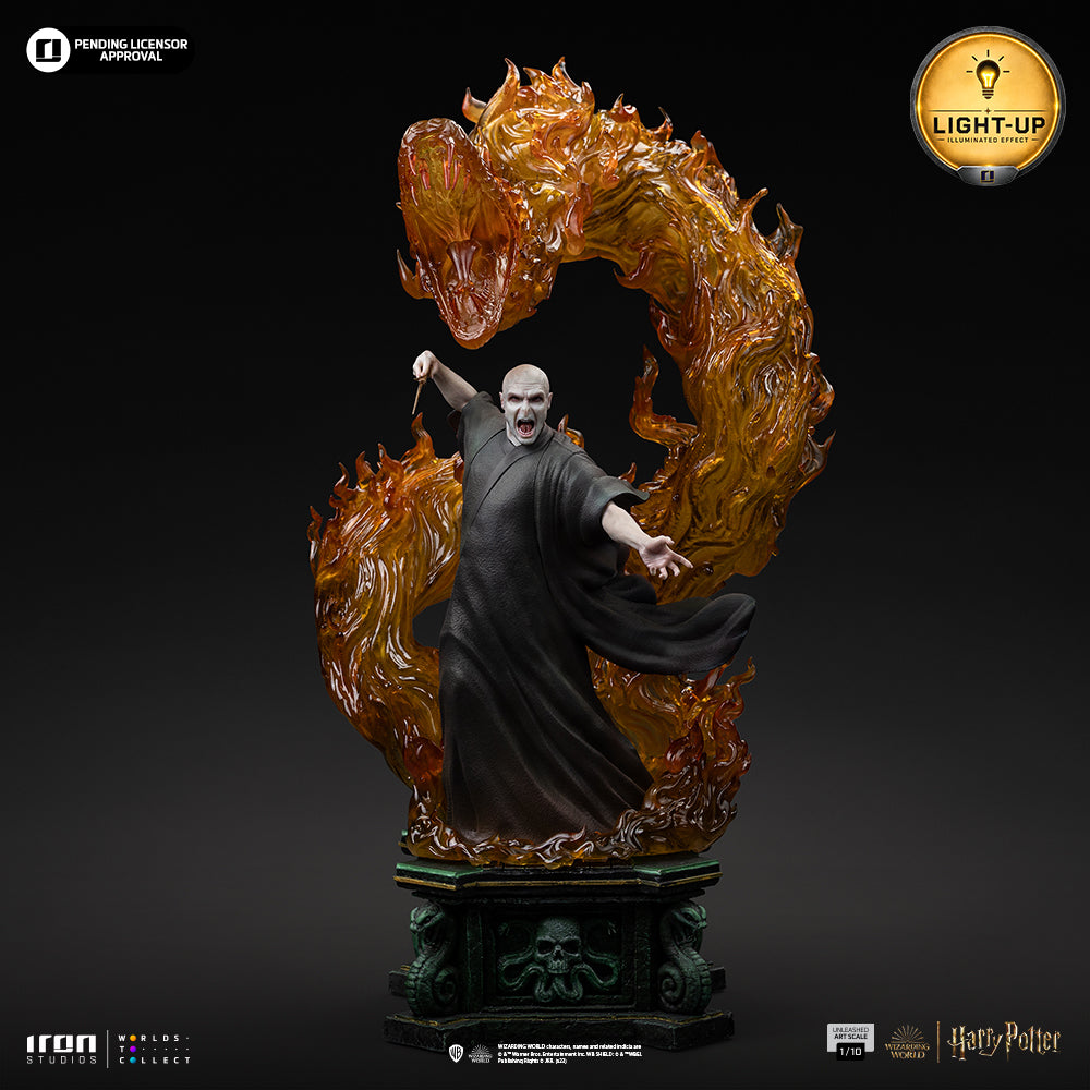 Pre-Order - Statue Voldemort Unleashed - Harry Potter - Art Scale 1/10 - Iron Studios