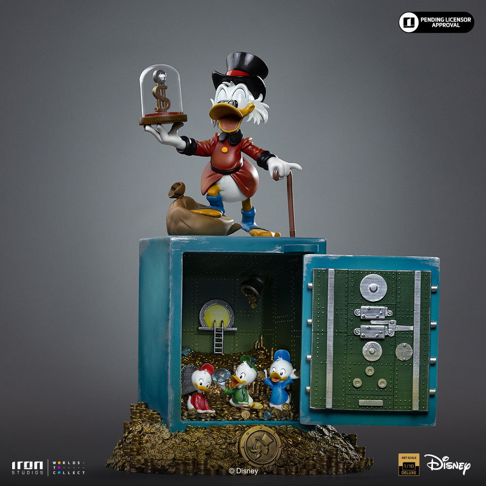 Pre-Order - Uncle Scrooge Mcduck and Nephews - Duck Tales - Art Scale 1/10 - Iron Studios