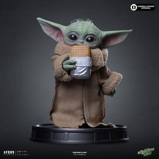 Pre-Order - Statue Grogu Food Cart Snack - Mandalorian and Grogu Movie - Grogu Collection - Iron Studios
