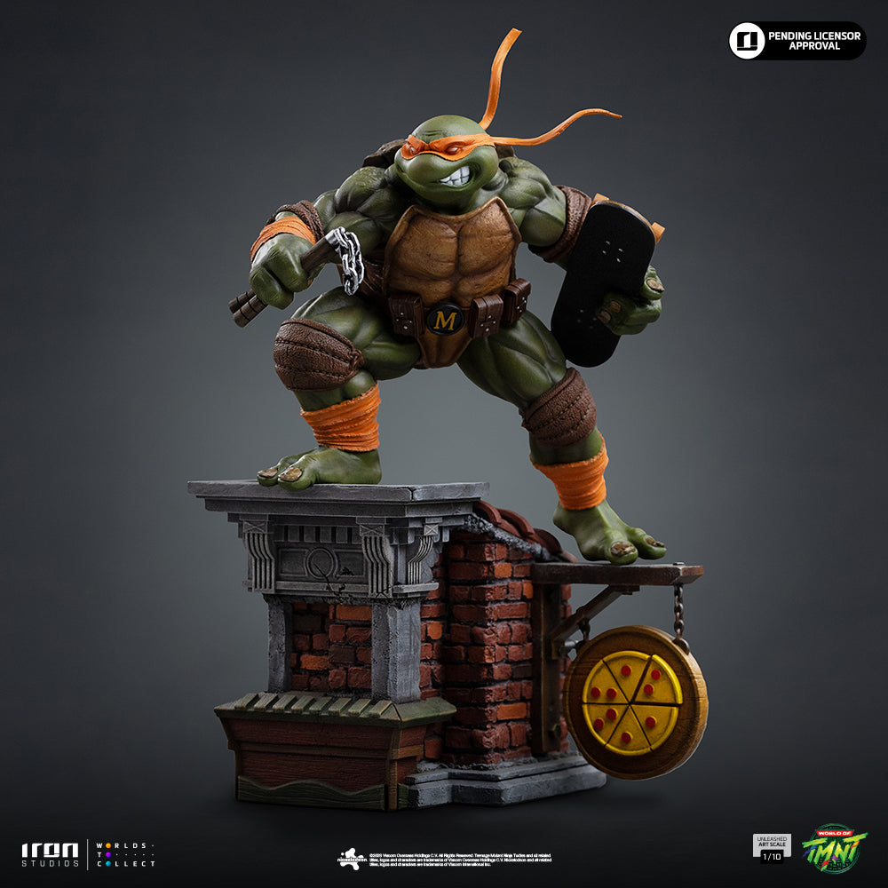 Pre-Order - Statue Michelangelo - Teenage Mutant Ninja Turtles - Art Scale 1/10 - Iron Studios