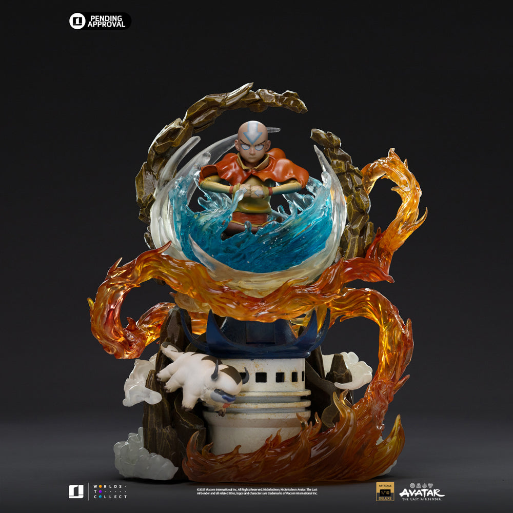 Statue Aang  Avatar: The Last Airbender  Art Scale 1/10  Iron Studios