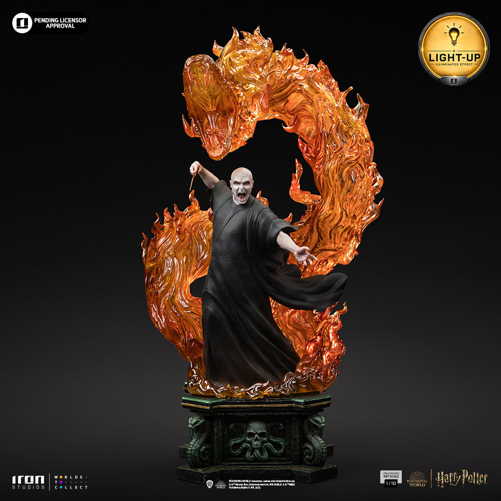 Pre-Order - Statue Voldemort Unleashed - Harry Potter - Art Scale 1/10 - Iron Studios
