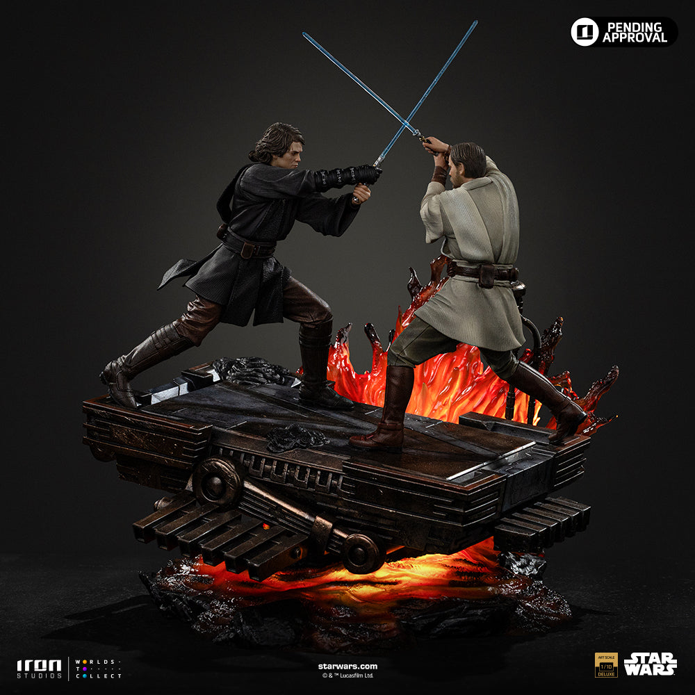 Pre-Order - Statue Anakin vs Obi-Wan (Revenge of the Sith 20th Years Anniversary) – Star Wars – Art Scale 1/10 – Iron Studios