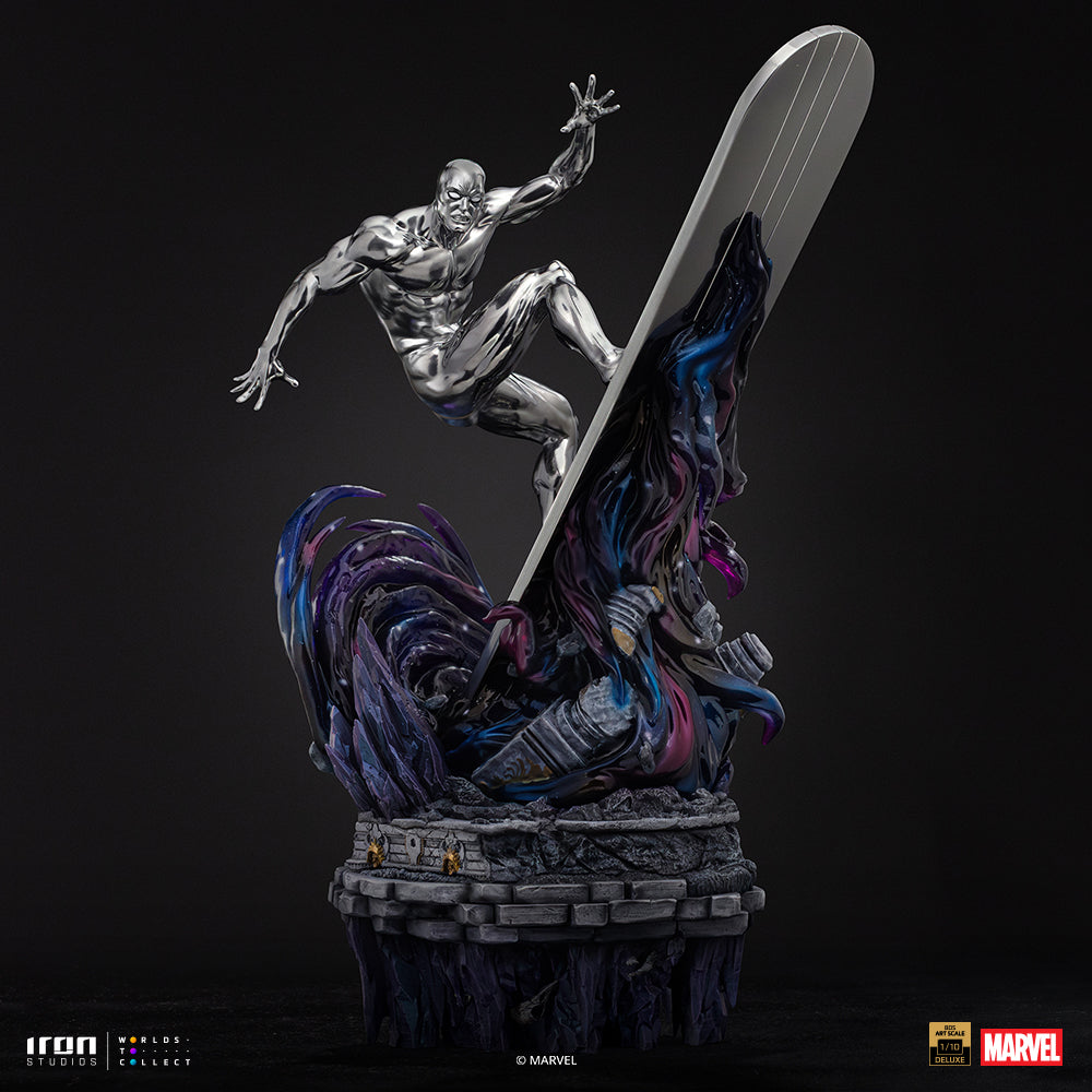 Pre-Order - Statue Silver Surfer Deluxe - Infinity Gauntlet Diorama - BDS Art Scale 1/10 - Iron Studios