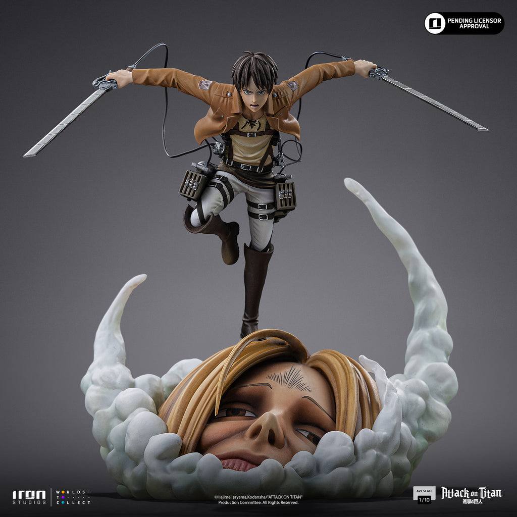 Pre-Order - Statue Eren Yeager - Attack on Titan - Art Scale 1/10 - Iron Studios