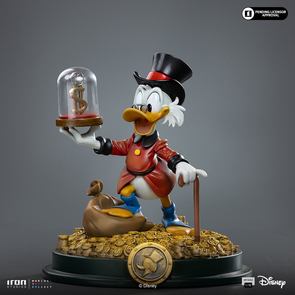 Pre-Order - Uncle Scrooge Mcduck - Duck Tales - Art Scale 1/10 - Iron Studios