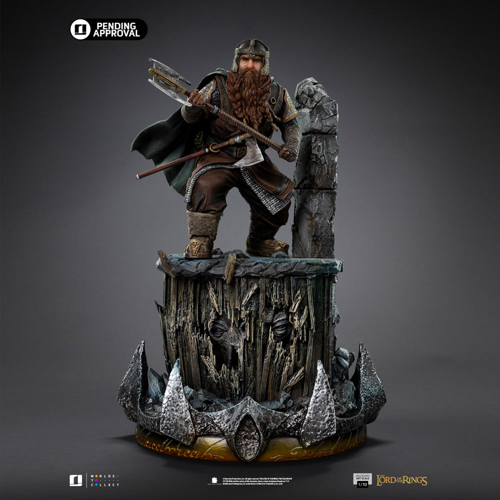 Digital Pre-Order - Statue Gimli Unleashed - The Lord of the Rings - Art Scale 1/10 - Iron Studios