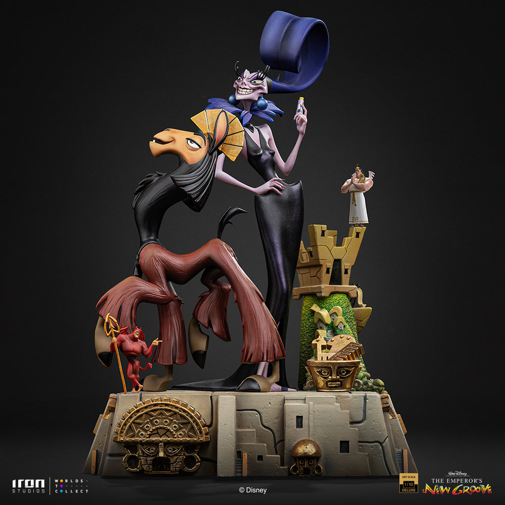 Pre-Order - Statue Kuzco & Yzma – The Emperor’s New Groove – Deluxe Art Scale 1/10 – Iron Studios