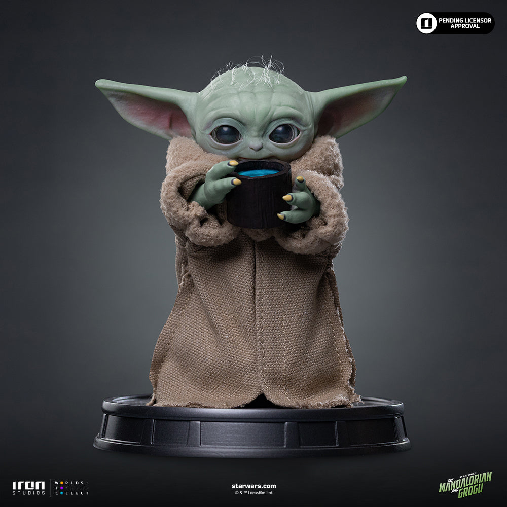 Pre-Order - Statue Grogu Always Hungry - Mandalorian and Grogu Movie - Grogu Collection - Iron Studios