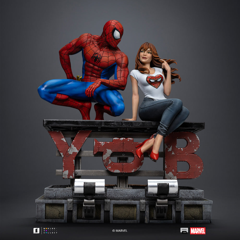 Statue Spider-Man and MJ - Marvel Comics - Diorama 1/6 - Iron Studios