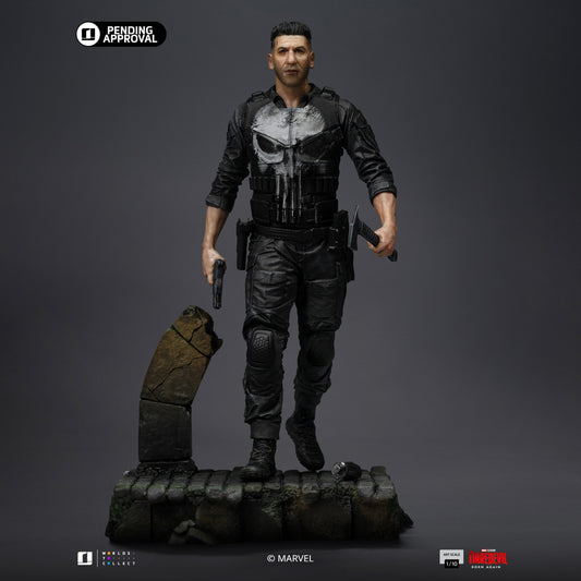 Statue Punisher  Daredevil: Born Again  Art Scale 1/10  Iron Studios