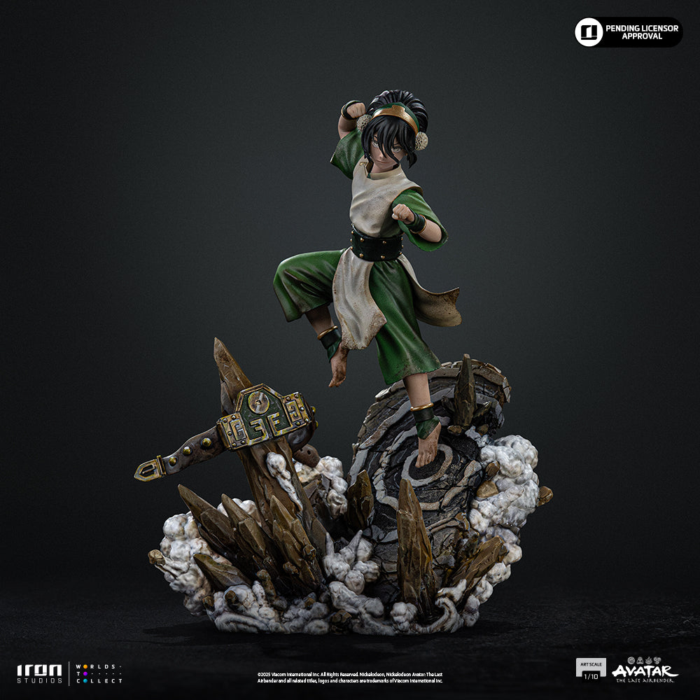 Pre-Order - Statue Toph - Avatar: The Last Airbender - Art Scale 1/10 - Iron Studios