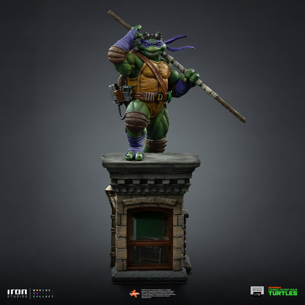 Pre-Order - Statue Donatello - Teenage Mutant Ninja Turtles - Unleashed Art Scale 1/10 - Iron Studios