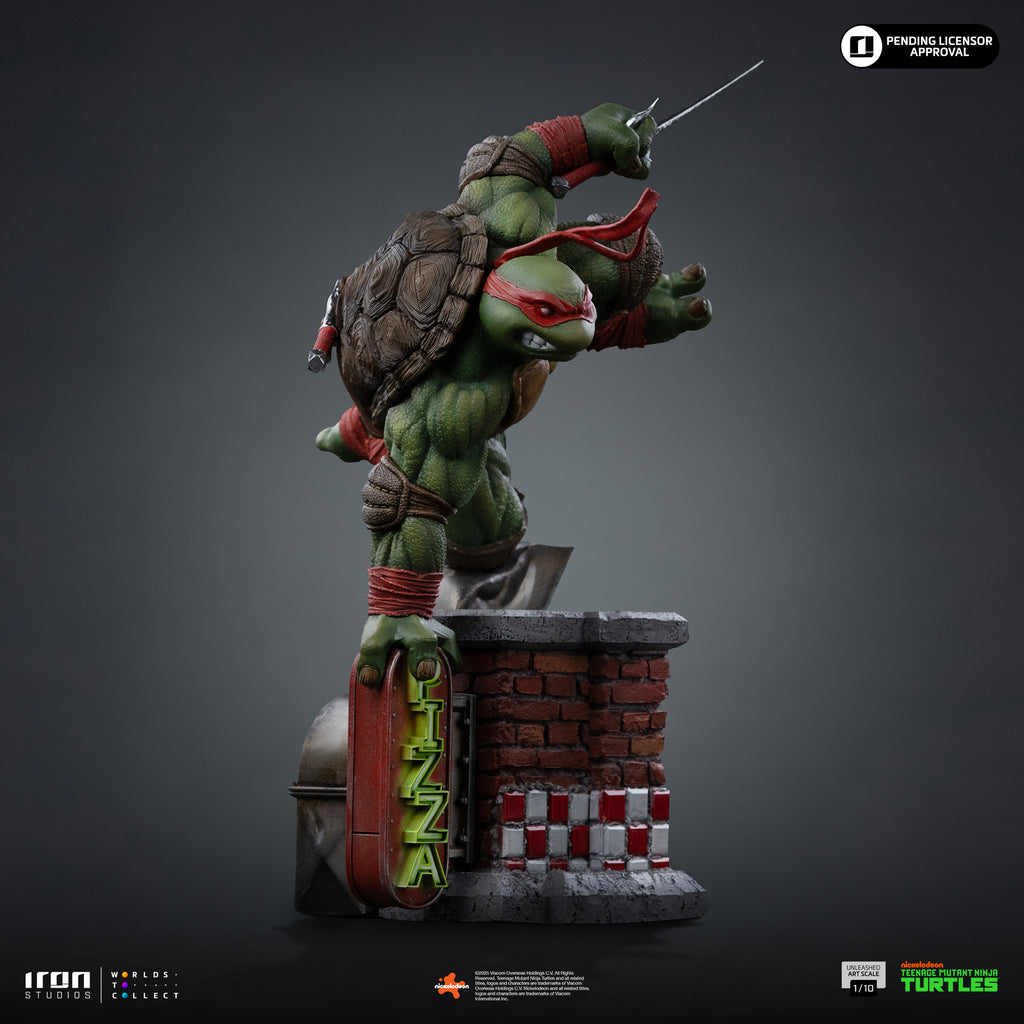 Pre-Order - Statue Raphael - TMNT - Unleashed Art Scale 1/10