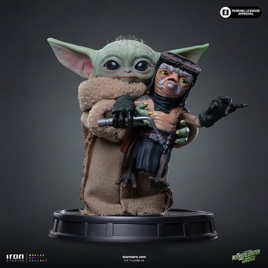 Pre-Order - Statue Grogu No Squeezy - Mandalorian and Grogu Movie - Grogu Collection - Iron Studios
