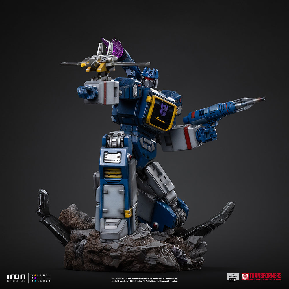 Pre-Order - Statue Soundwave - Transformers - Demi Art Scale 1/20 - Iron Studios