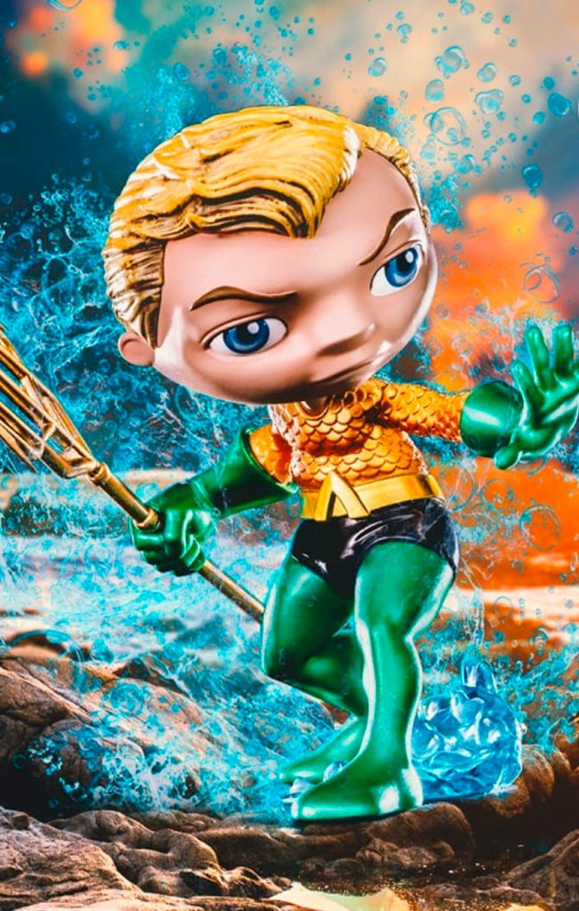 DC MINI CO HEROES アクアマン Statue Aquaman - DC Comics - MiniCo - Iron Studios – Iron