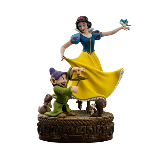 Digital Pre-Order - Statue Snow White and Dopey - Disney Classic - Art Scale 1/10 - Iron Studios