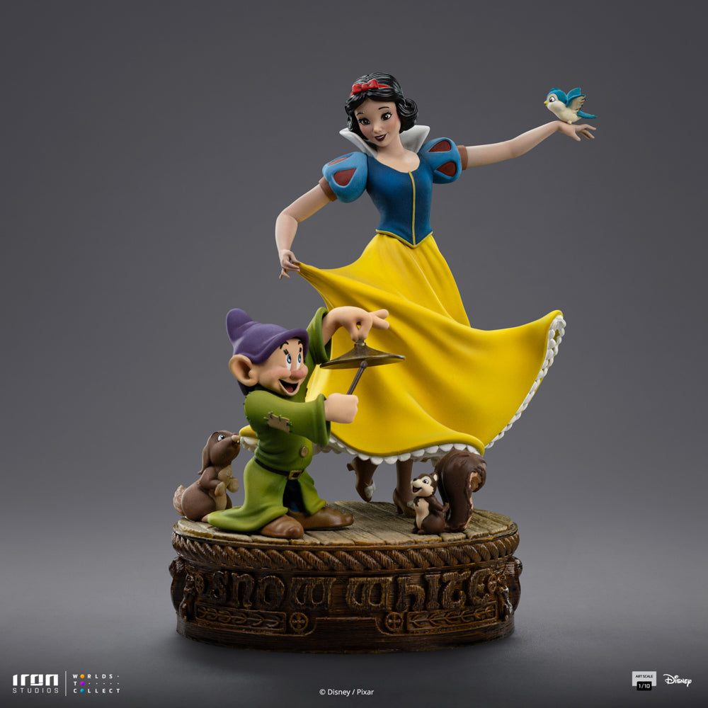 Digital Pre-Order - Statue Snow White and Dopey - Snow White and the Seven Dwarves - Art Scale 1/10 - Iron Studios