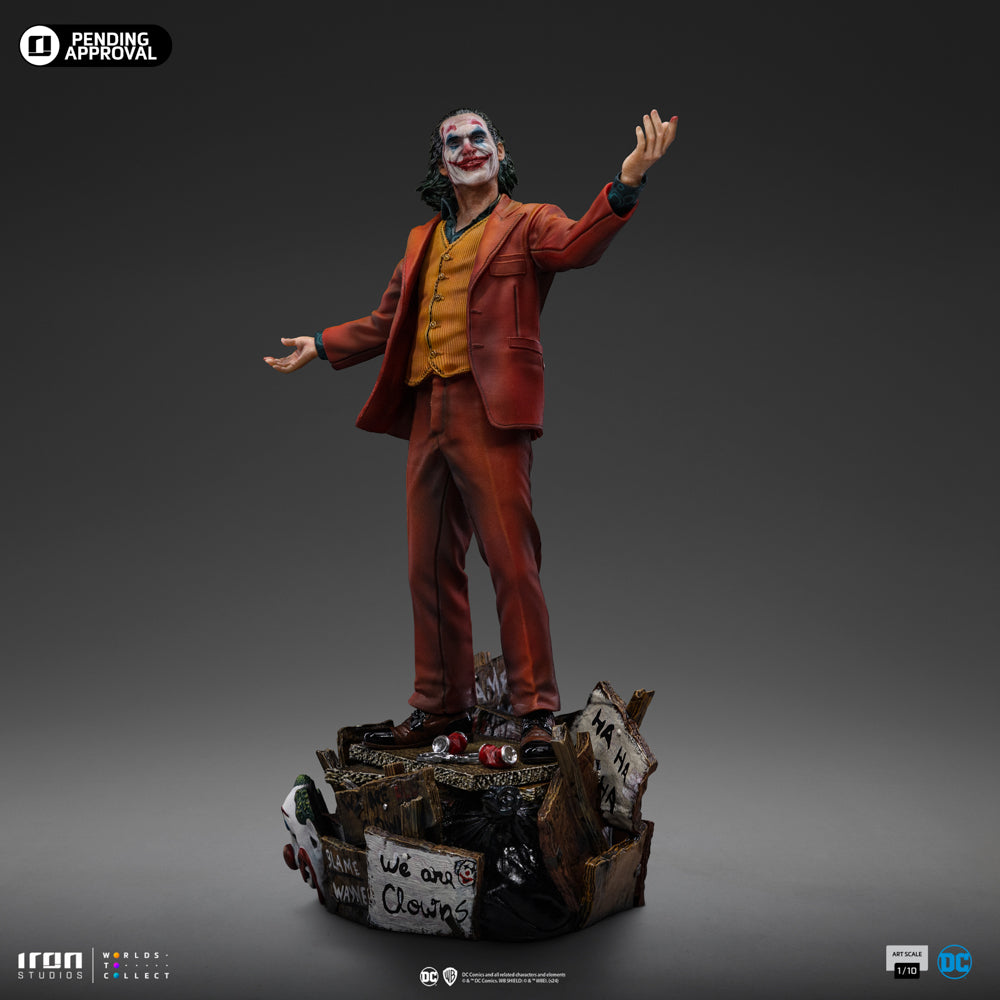Digital Pre-Order - Statue Joker (Arthur Fleck) - Joker - Deluxe Art Scale 1/10 - Iron Studios