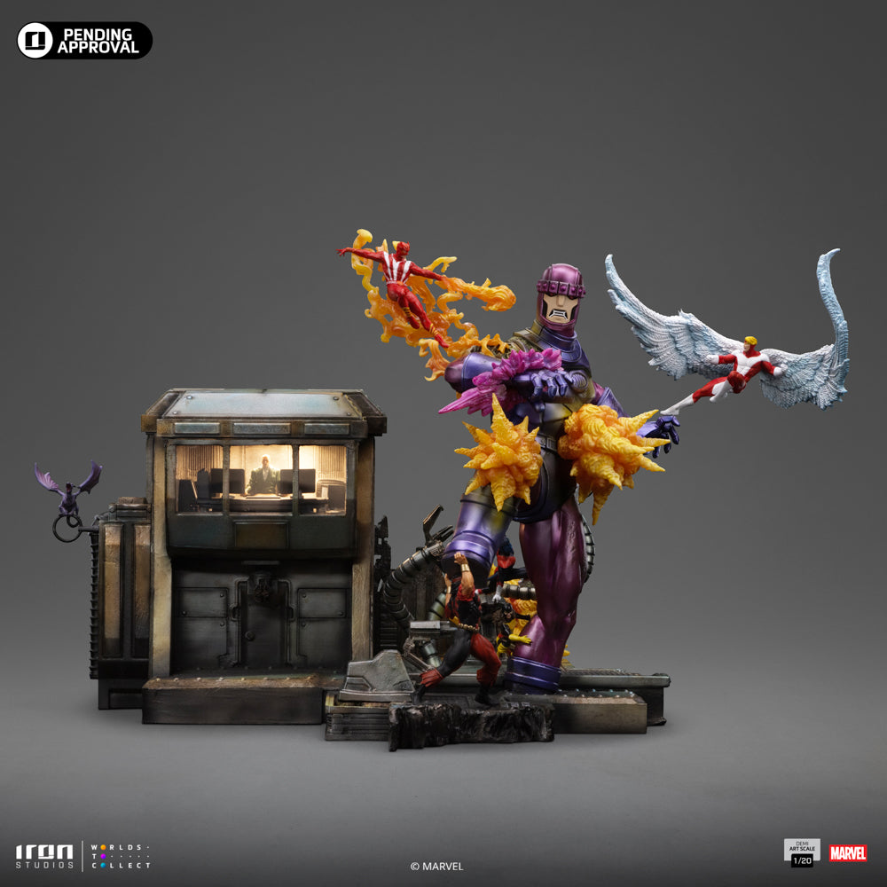 Statue X-Men Danger Room Diorama Version B - X-Men - Demi Art Scale 1/20 - Iron Studios