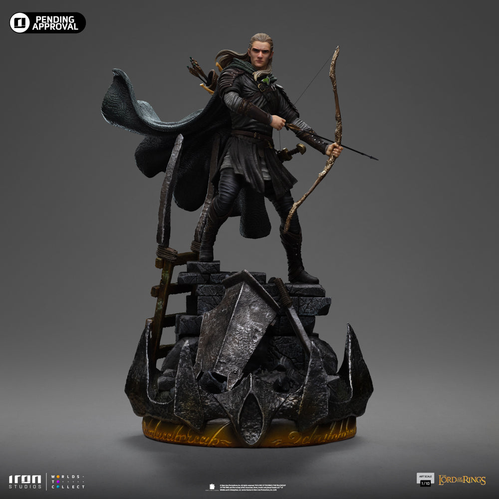 Statue Legolas Unleashed - The Lord of the Rings - Art Scale 1/10 - Iron Studios