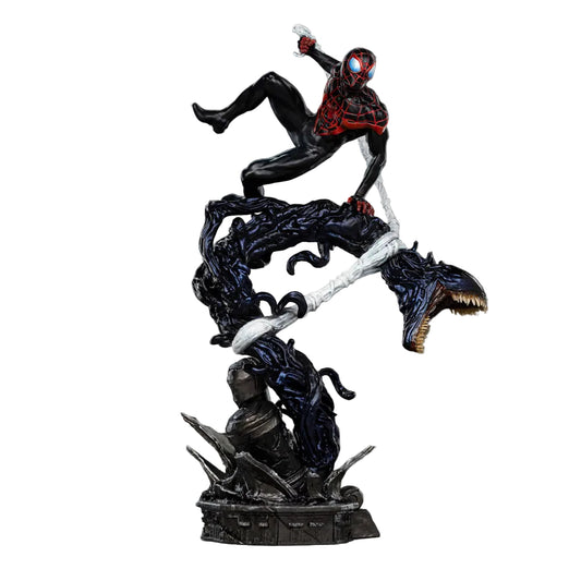 Digital Pre-Order - Statue Miles Morales - Spider-Man vs Villains Diorama - BDS Art Scale 1/10 - Iron Studios