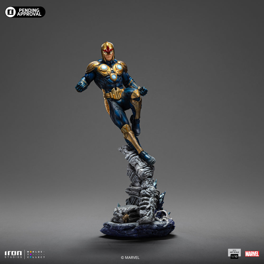 Statue Nova - Infinity Gauntlet Diorama - BDS Art Scale 1/10 - Iron Studios