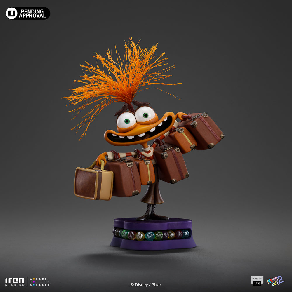 Statue Anxiety - Inside Out 2 - Art Scale 1/10 - Iron Studios