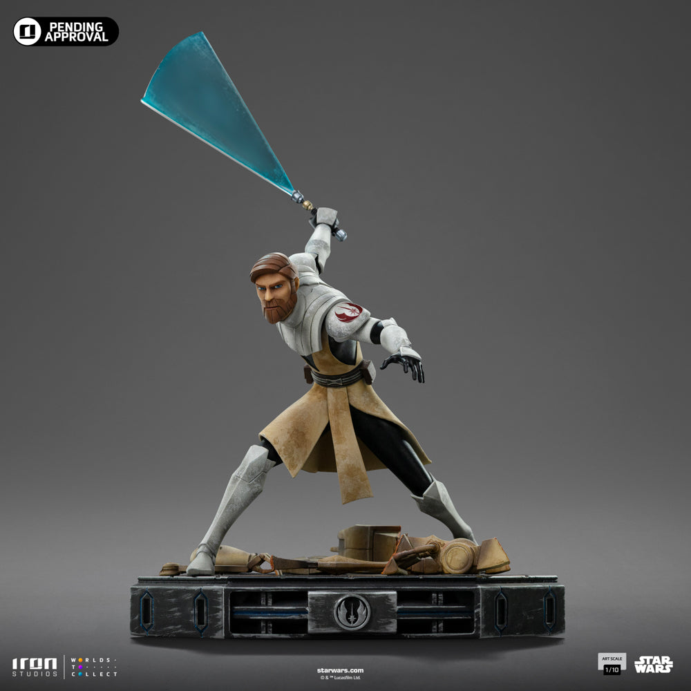 Digital Pre-Order - Statue Obi-Wan Kenobi - Star Wars: Clone Wars - Art Scale 1/10 - Iron Studios