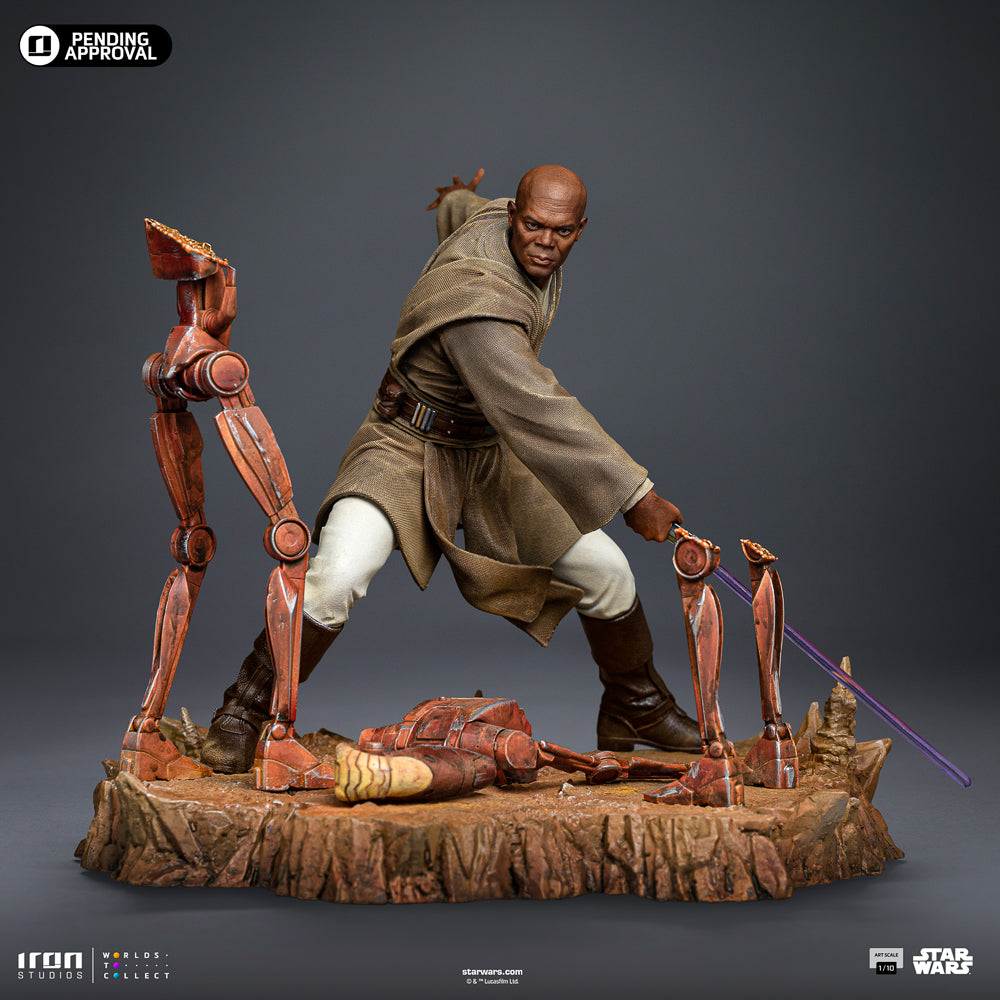 Statue Mace Windu Star Wars  Art Scale 1/10 Iron Studios