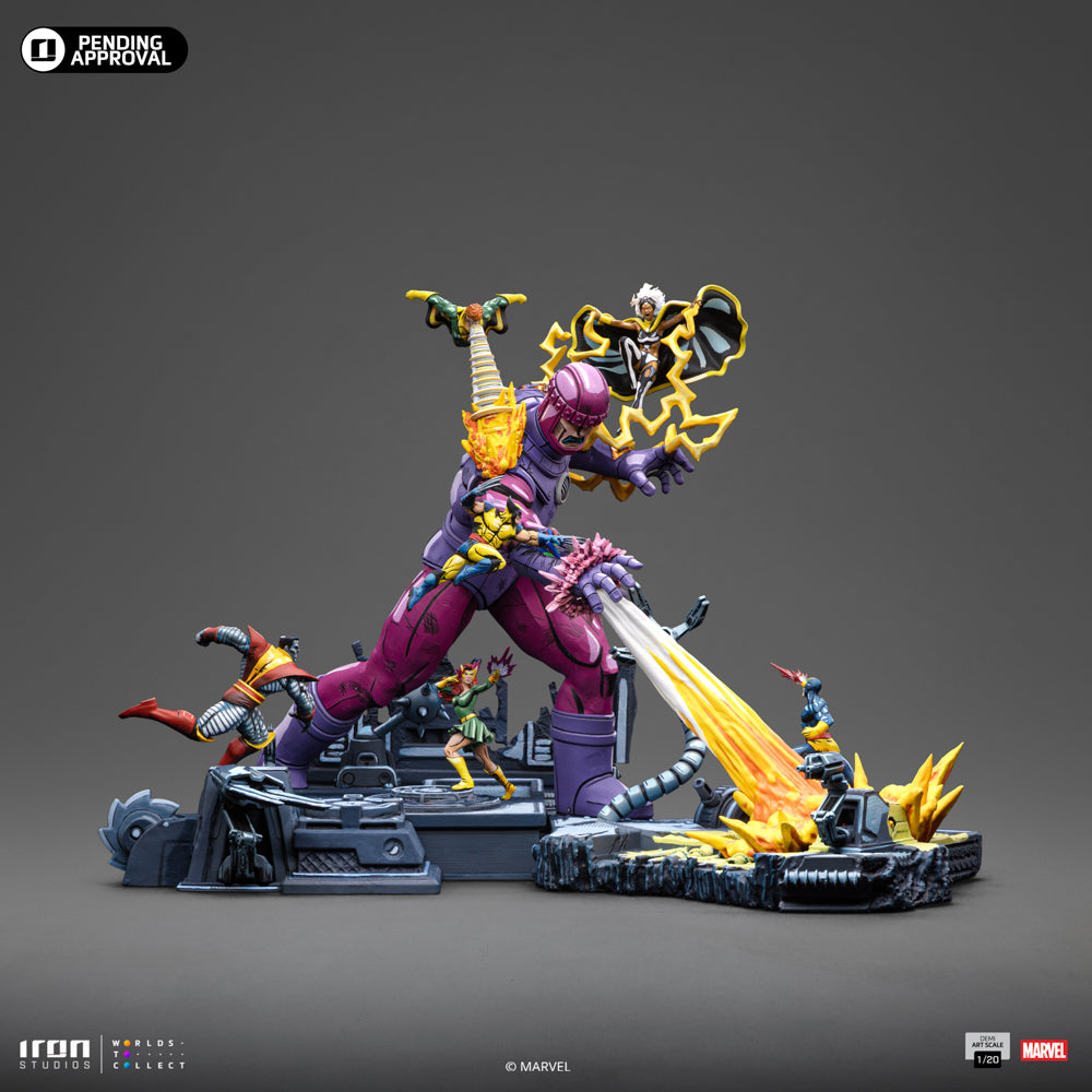 Statue X-Men Danger Room Diorama A (Comics Version) - X-Men - Demi Art Scale 1/20 - Iron Studios