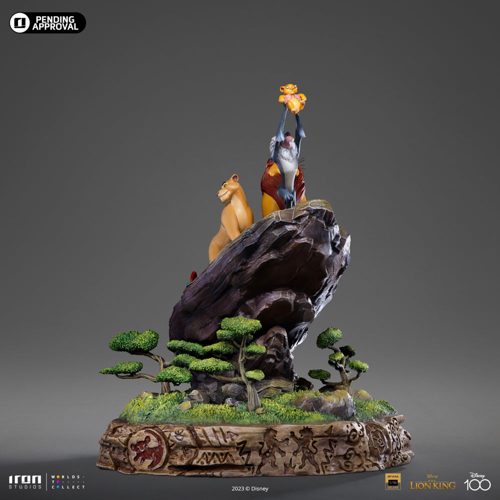Statue Lion King Deluxe - Disney 100th - The Lion King - Art Scale 1/10 - Iron Studios