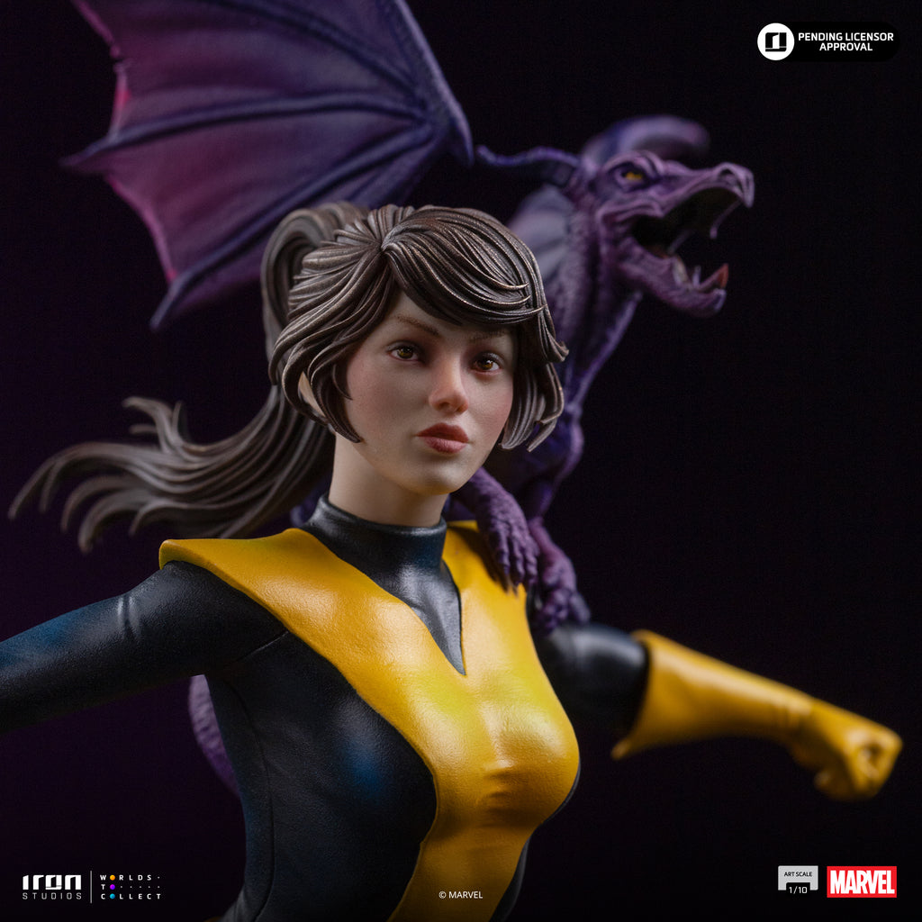 Pre-Order - Statue Kitty Pride & Lockheed - X-Men Comics - BDS Art Scale 1/10 - Iron Studios