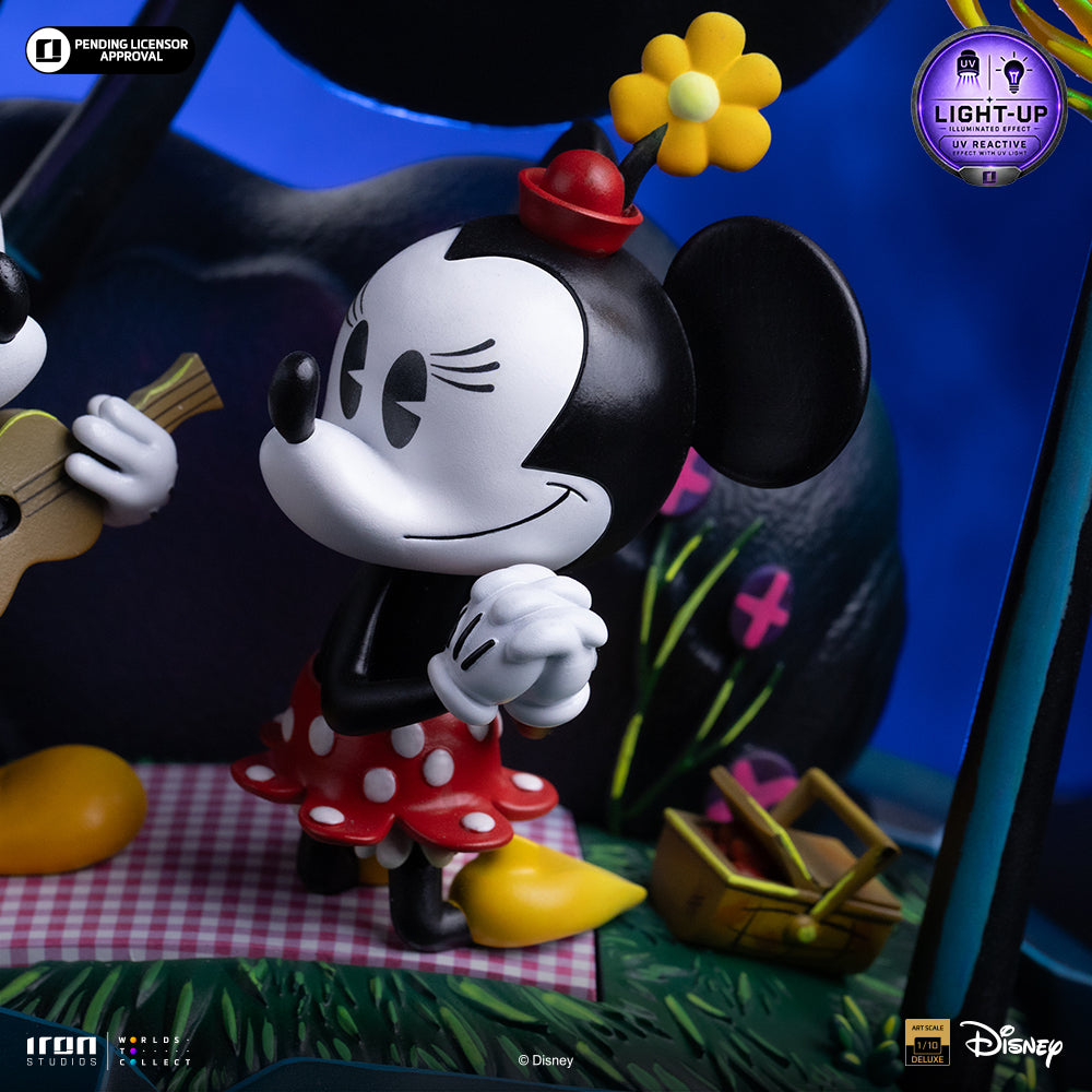 Pre-Order - Statue Mickey, Minnie and Pluto's Day at the Park  - Disney Classics - Deluxe Art Scale 1/10