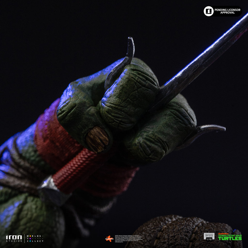 Pre-Order - Statue Raphael - TMNT - Unleashed Art Scale 1/10
