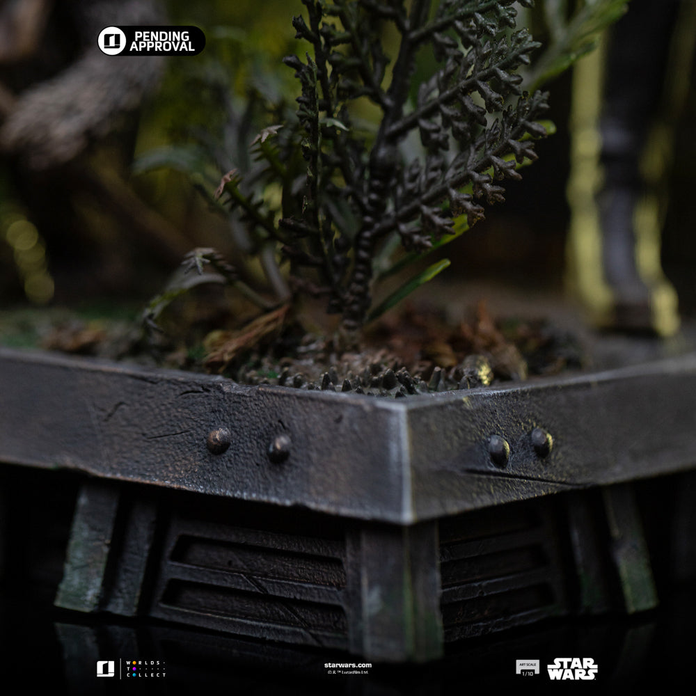 Digital Pre-Order - Statue Leia and Wicket  -  Star Wars Episode VI - Art Scale 1/10 - Iron Studios