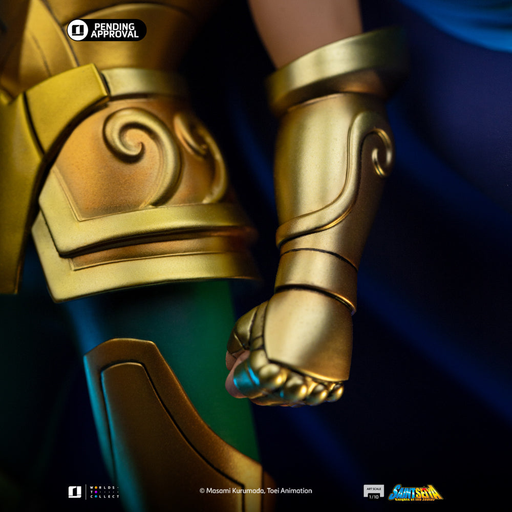 Statue Aquarius Camus  Saint Seiya  Art Scale 1/10  Iron Studios