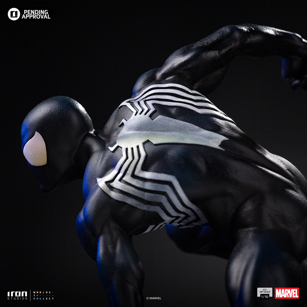 Pre-Order - Statue Spider-Man Black Costume - Marvel Comics Series 7 - Art Scale 1/10 - Iron Studios