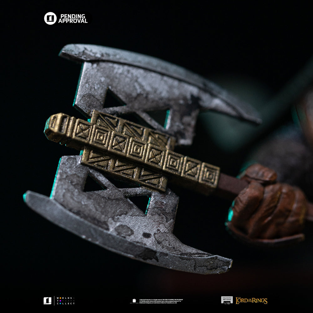 Digital Pre-Order - Statue Gimli Unleashed - The Lord of the Rings - Art Scale 1/10 - Iron Studios