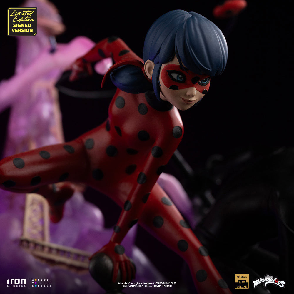 Pre-Order - Statue Lady Bug and Cat Noir - Miraculous 10th