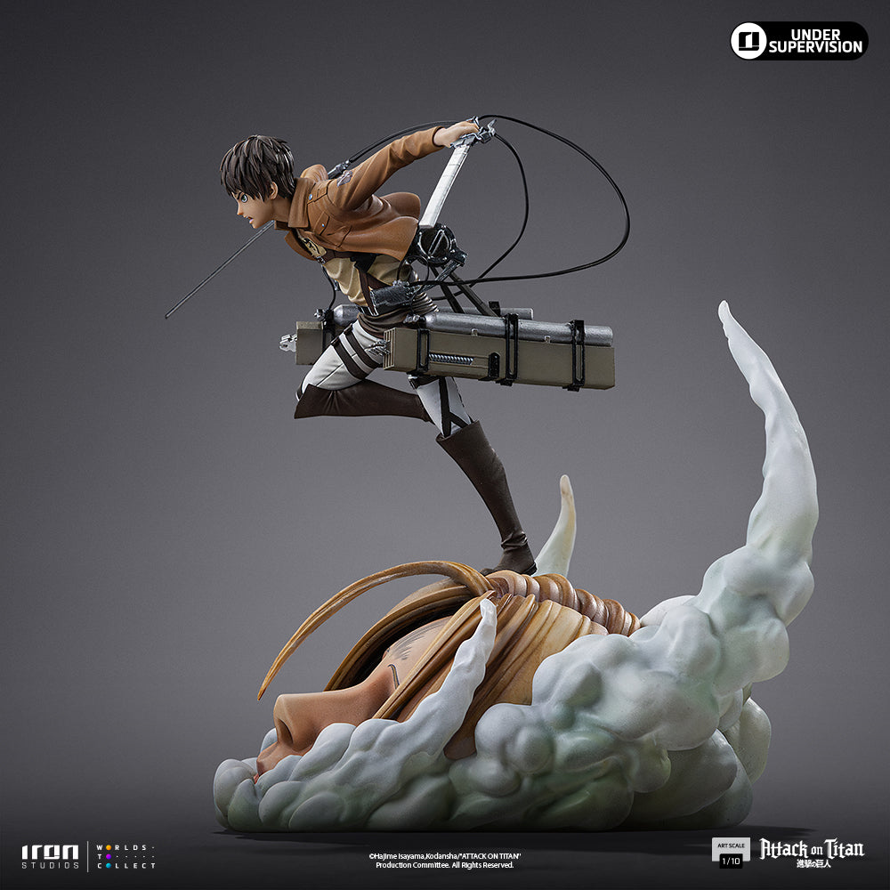 Pre-Order - Statue Eren Jaeger - Attack on Titan - Art Scale 1/10 - Iron Studios
