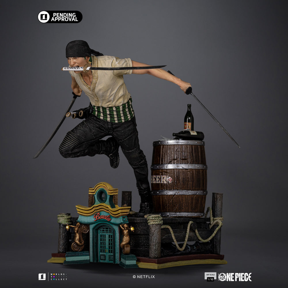 Statue Roronoa Zoro - One Piece - Art Scale 1/10 - Iron Studios