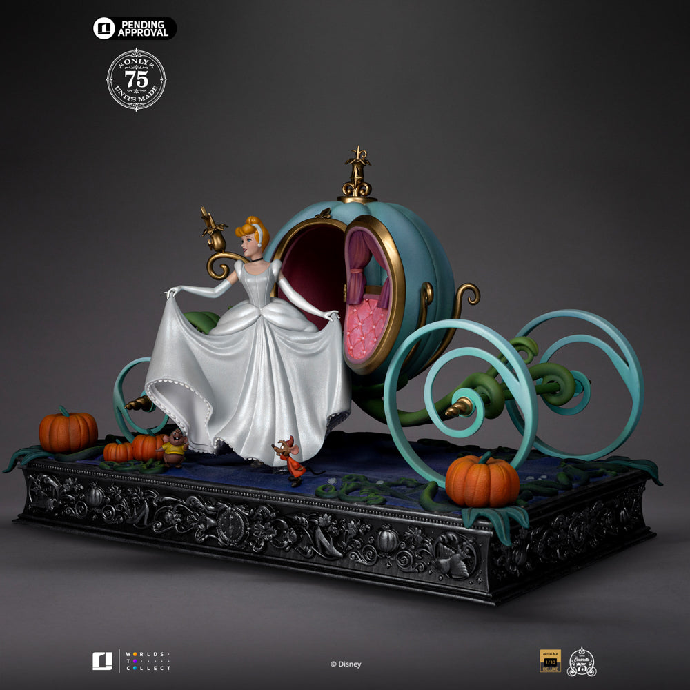 Statue Cinderella Deluxe (75th Year Anniversary Version) - Disney Classics - Art Scale 1/10 - Iron Studios
