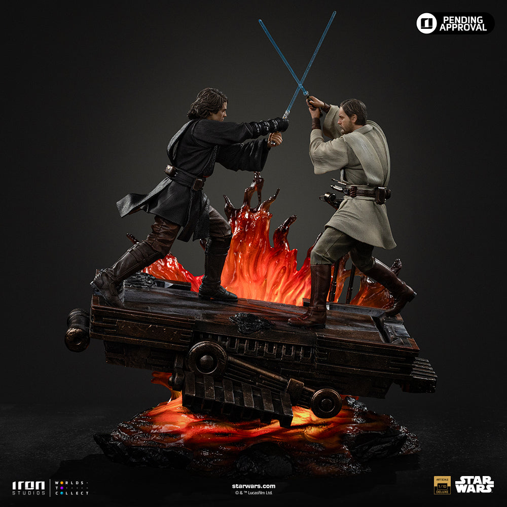 Pre-Order - Statue Anakin vs Obi-Wan (Revenge of the Sith 20th Years Anniversary) – Star Wars – Art Scale 1/10 – Iron Studios