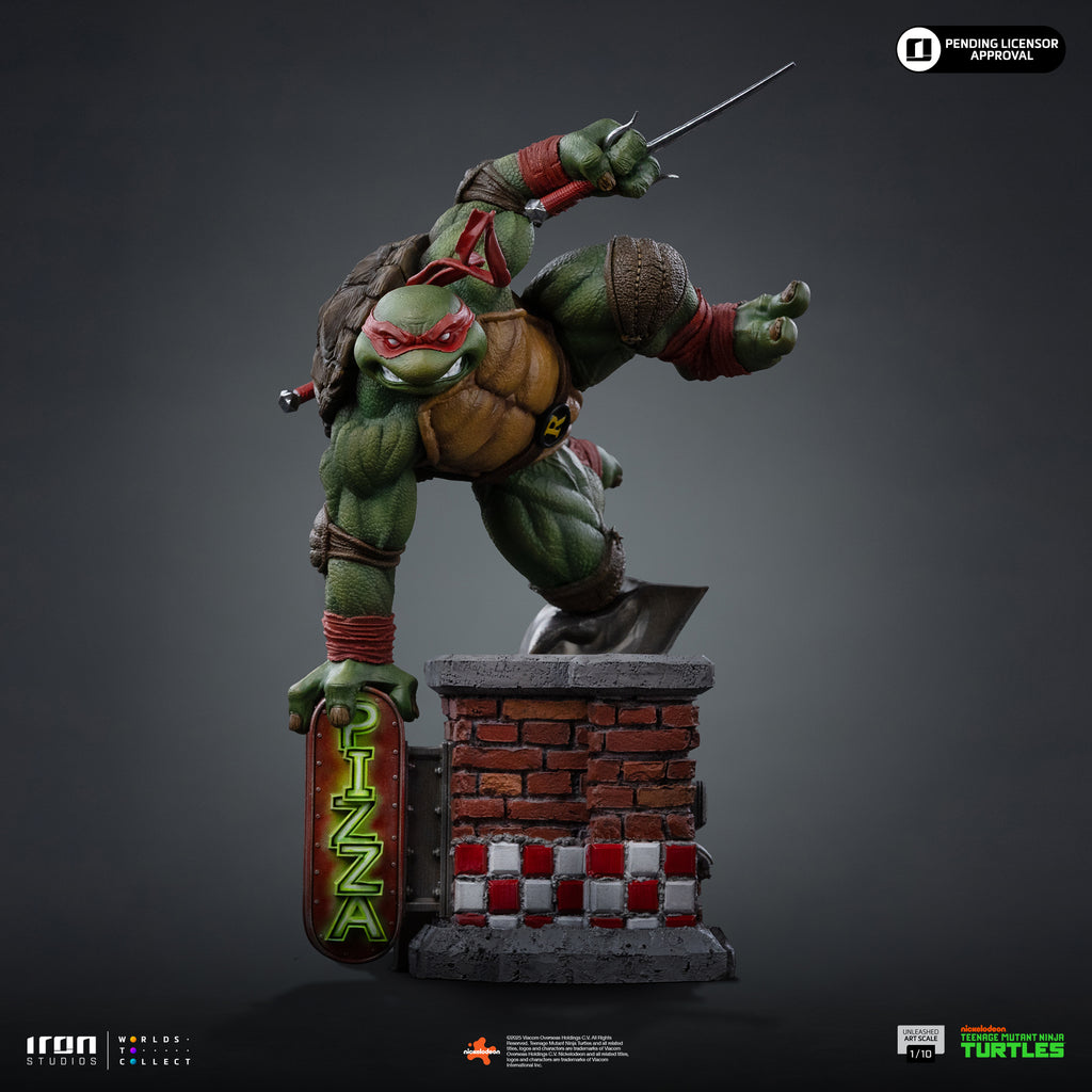 Pre-Order - Statue Raphael - TMNT - Unleashed Art Scale 1/10