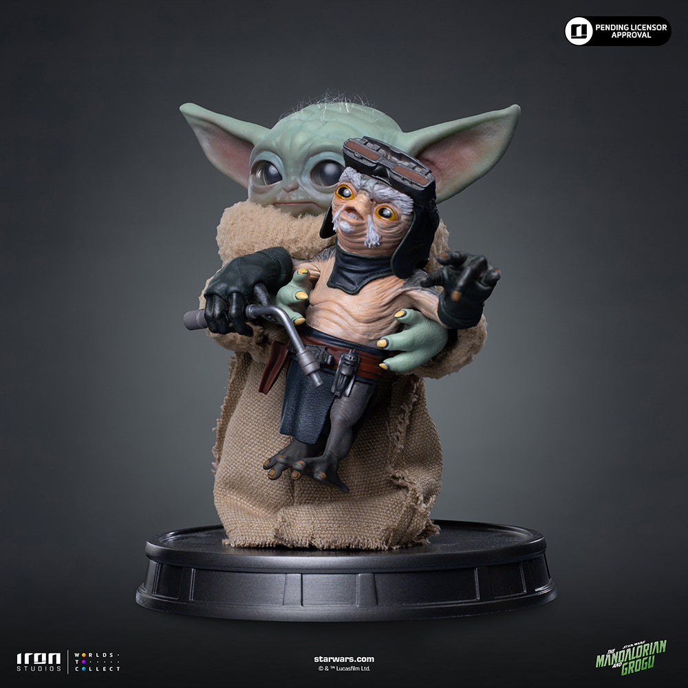 Pre-Order - Statue Grogu No Squeezy - Mandalorian and Grogu Movie - Grogu Collection - Iron Studios