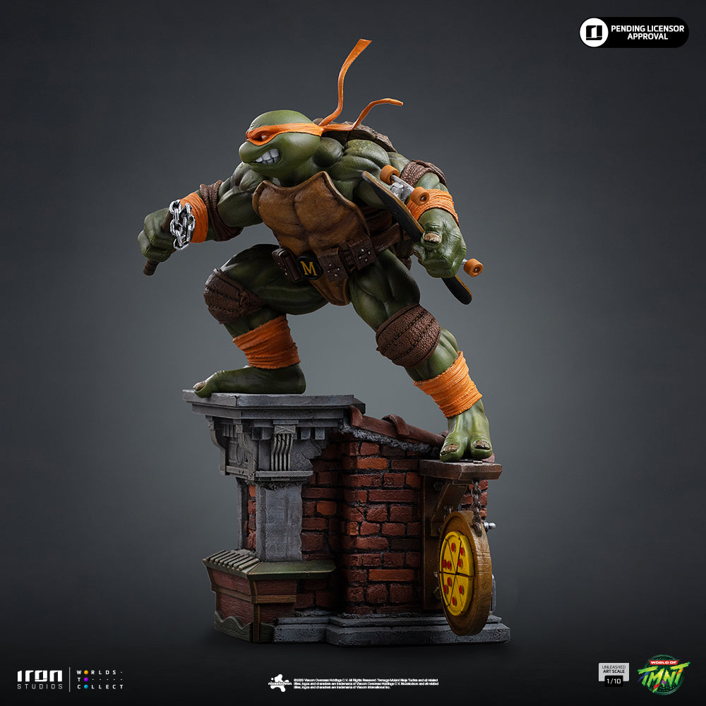 Pre-Order - Statue Michelangelo - Teenage Mutant Ninja Turtles - Art Scale 1/10 - Iron Studios