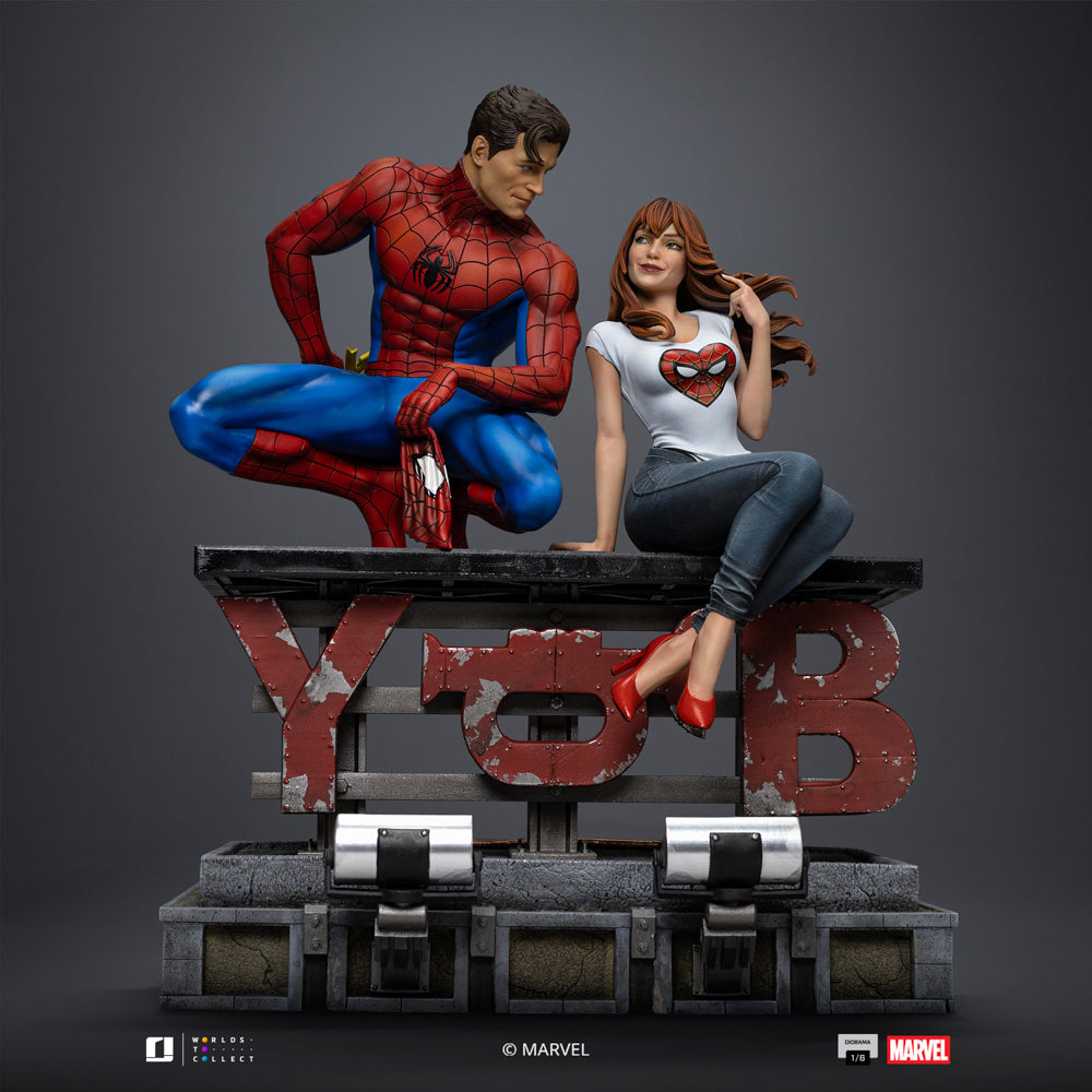 Digital Pre-Order - Statue Spider-Man and Mary Jane - Marvel Comics - Diorama 1/6 - Iron Studios